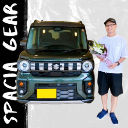 スペーシア　ギア　納車です！！